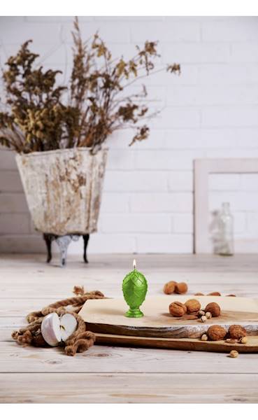 Świeca Candle Faberge Egg Small Lime
