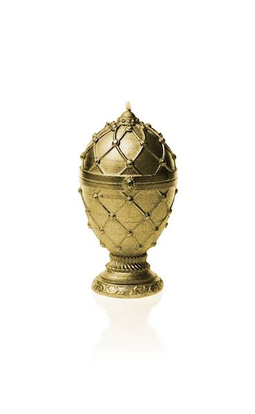 Świeca Candle Faberge Egg Small Classic Gold
