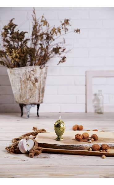 Świeca Candle Faberge Egg Small Classic Gold
