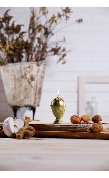 Świeca Candle Faberge Egg Small Classic Gold