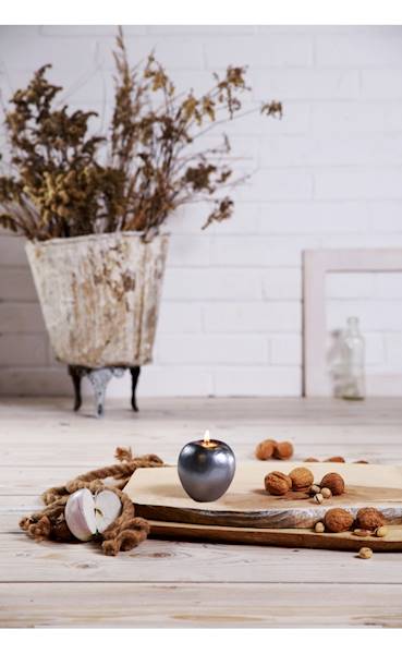 Świeca Candle Apple Steel