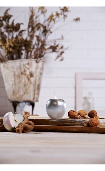 Świeca Candle Apple Silver