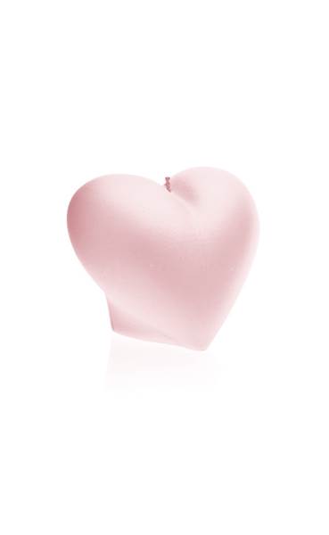 Świeca Candle Heart Smooth Light Pink