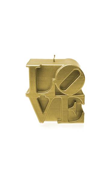 Świeca Candle Love Sign Classic Gold