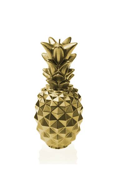 Świeca Candle Pineapple Classic Gold