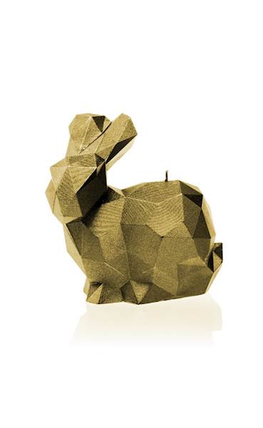 Świeca Candle Rabbit Big Classic Gold