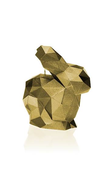 Świeca Candle Rabbit Big Classic Gold