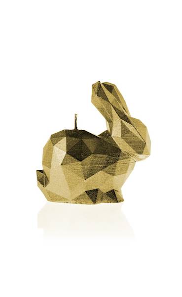 Świeca Candle Rabbit Small Classic Gold