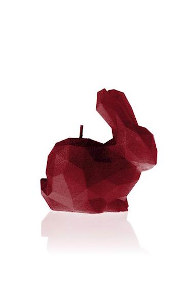 Świeca Candle Rabbit Small Red