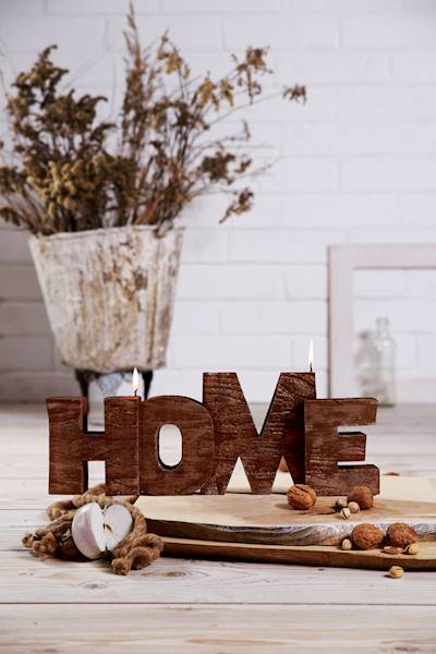 Świeca Candle Home Sign Classic Gold