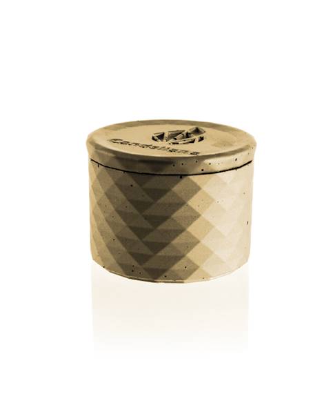 Świeca Candle Concrete Polly No 1 Classic Gold UWF