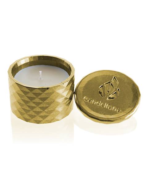 Świeca Candle Concrete Polly No 1 Classic Gold UWF