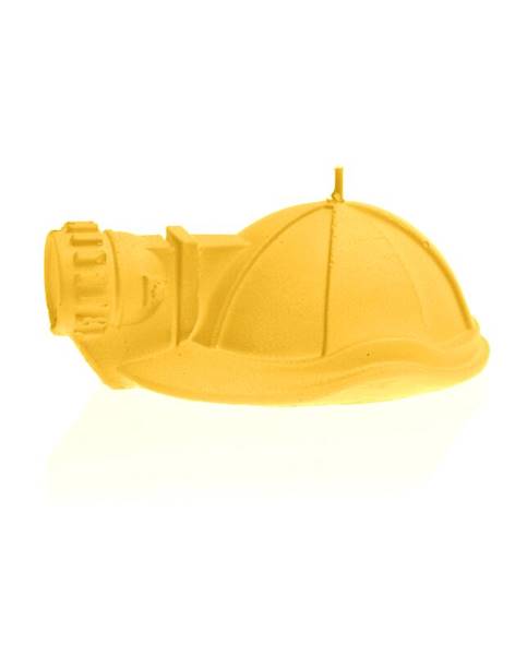 Świeca Candle Mining Helmet Yellow