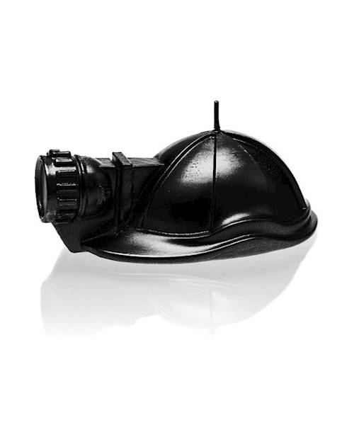 Świeca Candle Mining Helmet Black Metallic