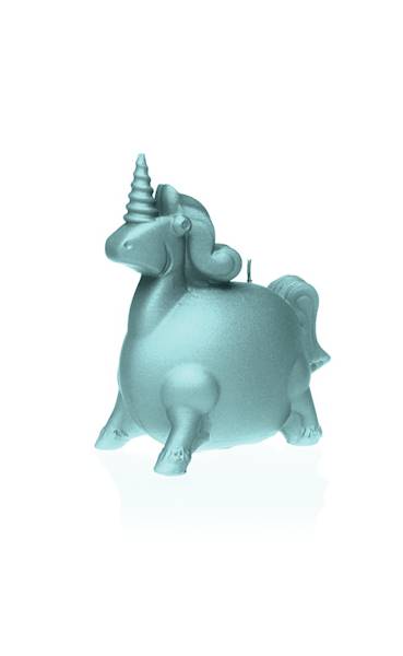 Świeca Candle Funny Unicorn Mint