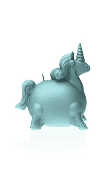 Świeca Candle Funny Unicorn Mint