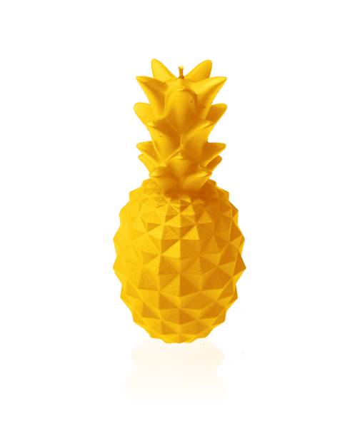 Świeca Candle Pineapple Medium Yellow