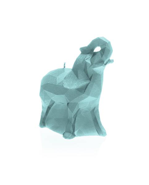 Świeca Candle Elephant Small Mint