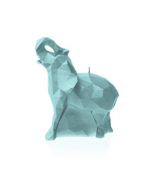 Świeca Candle Elephant Small Mint