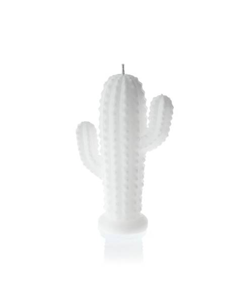 Świeca Candle Cactus Small White