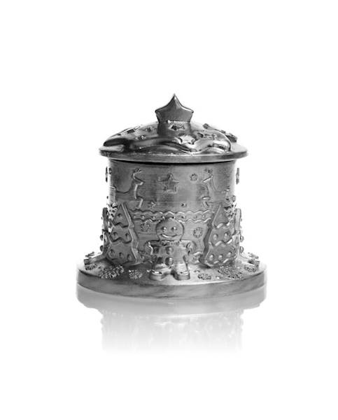 Świeca Candle Concrete Gingerbread House Chrome U