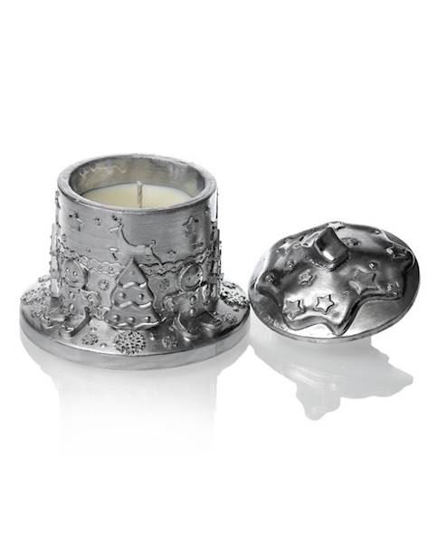 Świeca Candle Concrete Gingerbread House Chrome U
