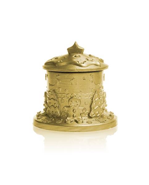 Świeca Candle Concrete Gingerbread House C.Gold G
