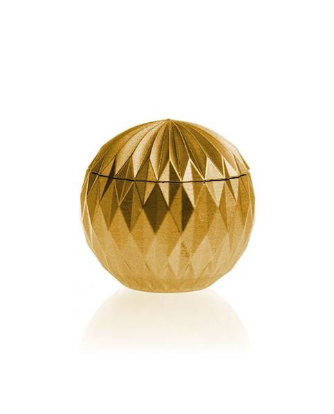 Świeca Candle Concrete Bauble Gold G
