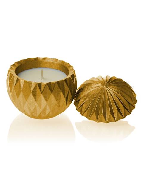 Świeca Candle Concrete Bauble Gold G