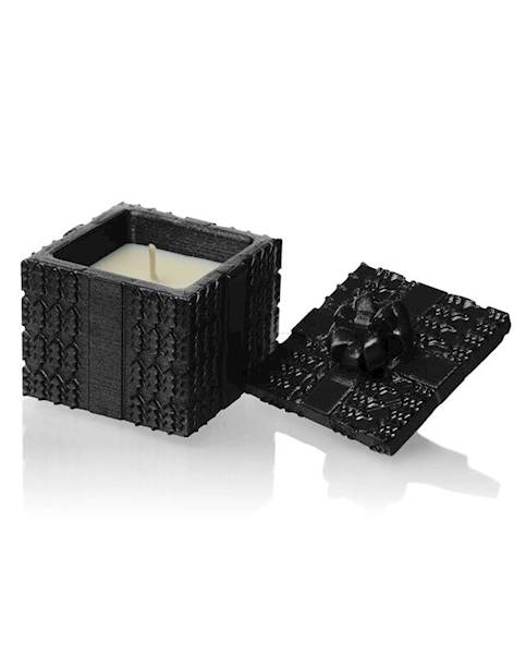 Świeca Candle Concrete Gift Black Metallic U