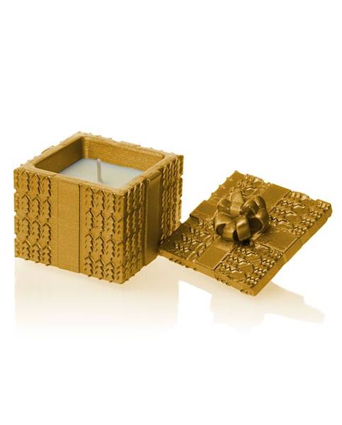 Świeca Candle Concrete Gift Gold L