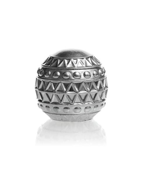 Świeca Candle Concrete Chr Bauble Chrome U