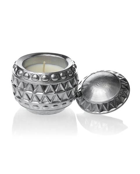 Świeca Candle Concrete Chr Bauble Chrome U