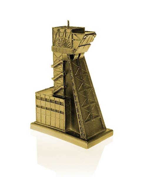 Świeca Candle Mining Shaft Classic Gold