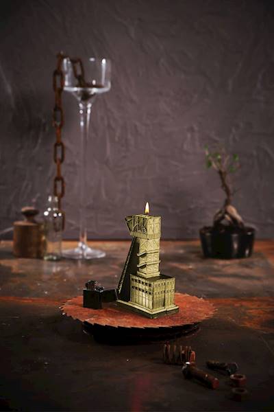Świeca Candle Mining Shaft Classic Gold