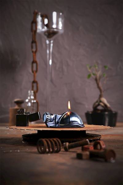 Świeca Candle Mining Helmet Steel