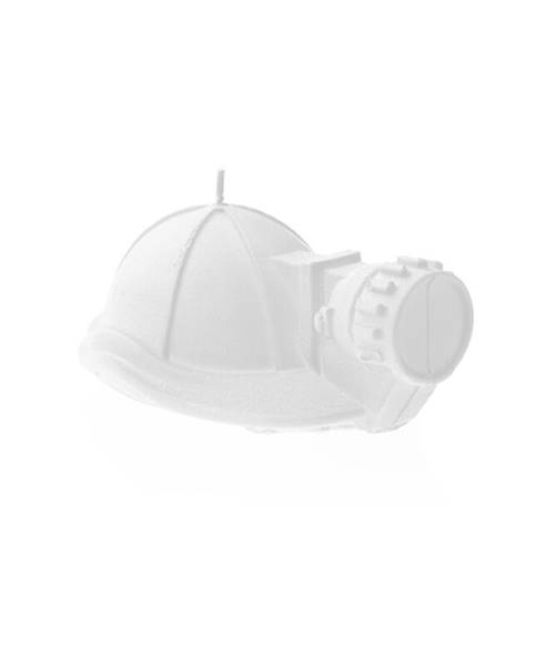 Świeca Candle Mining Helmet White