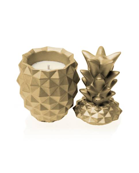 Świeca Candle Concrete Pineapple Latte V