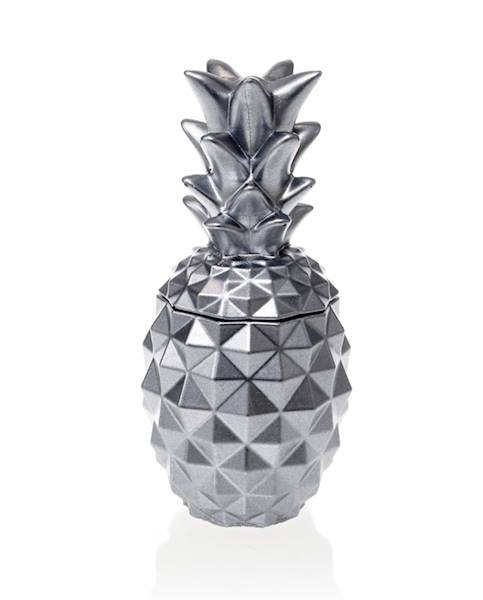 Świeca Candle Concrete Pineapple Silver V