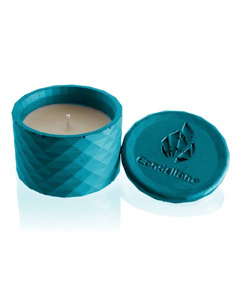 Świeca Candle Concrete Polly No 1 Marine Blue W