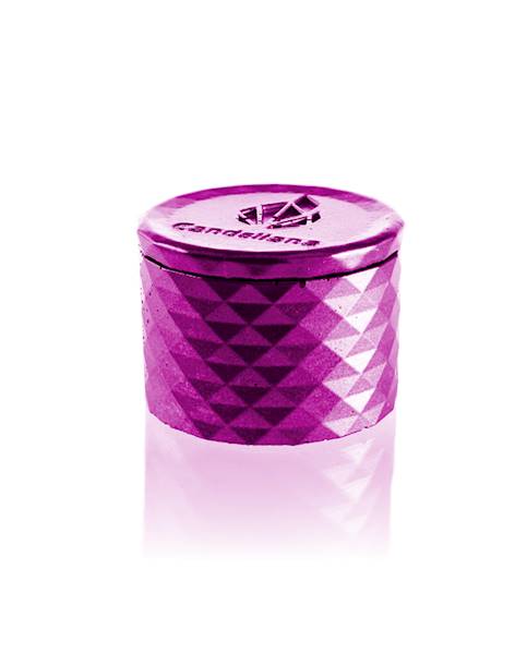 Świeca Candle Concrete Polly No 1 Pink Metallic U