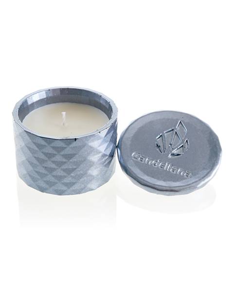 Świeca Candle Concrete Polly No 1 Silver W