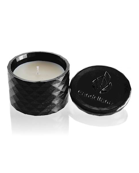 Świeca Candle Concrete Polly No 1 Black Metallic W
