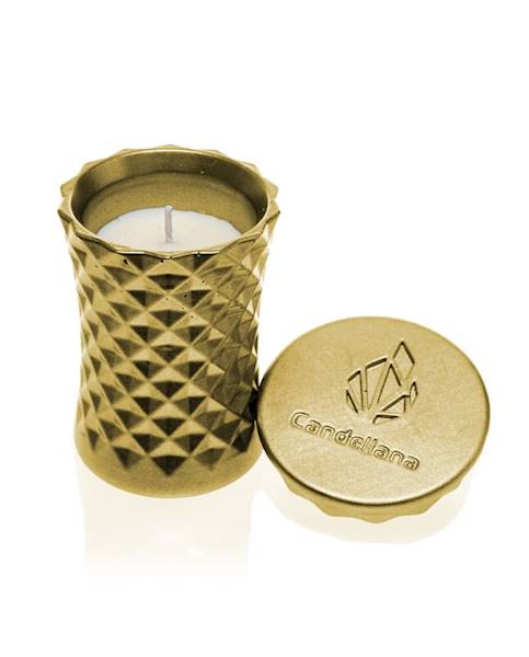 Świeca Candle Concrete Polly No 2 Classic Gold L