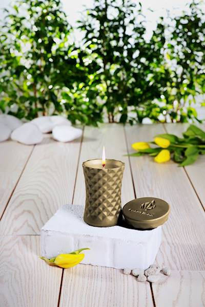 Świeca Candle Concrete Polly No 2 Latte L