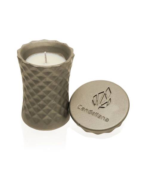 Świeca Candle Concrete Polly No 2 Golden Brown L