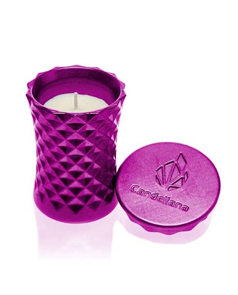 Świeca Candle Concrete Polly No 2 Pink Metallic L