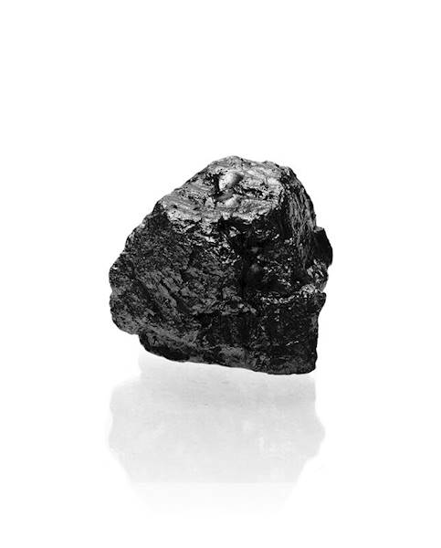 Świeca Candle Rock Small Black Metallic