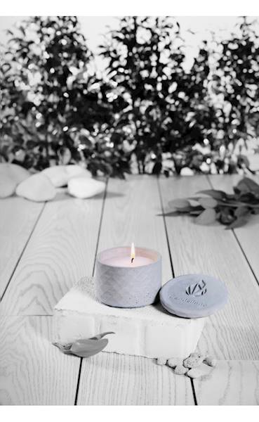 Świeca Candle Concrete Polly No 1 L
