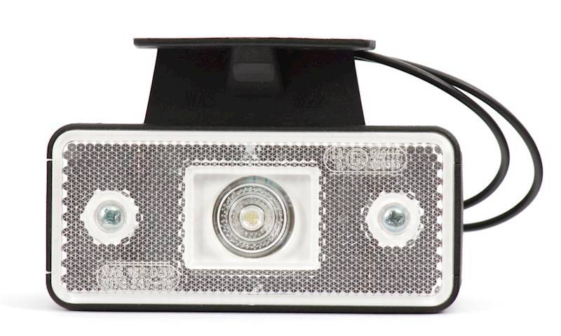 105z  W17d led lam.obr.biała+uchwyt